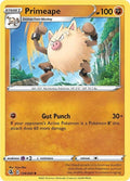 2021 Pokemon: SWSH08: Fusion Strike (SWSH08) - Primeape (#134/264, Uncommon) (, Near Mint)