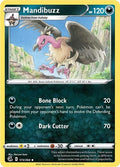 2021 Pokemon: SWSH08: Fusion Strike (SWSH08) - Mandibuzz (#173/264, Uncommon) (, Near Mint)