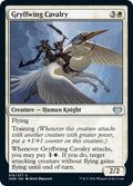 2021 Magic: The Gathering: Innistrad: Crimson Vow (VOW) - Gryffwing Cavalry (#16, Uncommon) (, Near Mint)
