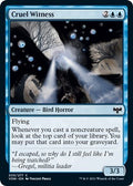 2021 Magic: The Gathering: Innistrad: Crimson Vow (VOW) - Cruel Witness (#55, Common) (, Near Mint)