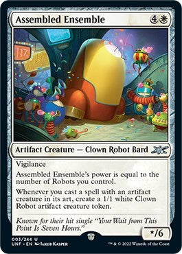 2022 Magic: The Gathering: Unfinity (UNF) - Assembled Ensemble (#3, Uncommon) (Foil, Near Mint)