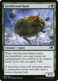 2022 Magic: The Gathering: Kamigawa: Neon Dynasty (NEO) - Geothermal Kami (#186, Common) (, Near Mint)