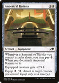 2022 Magic: The Gathering: Kamigawa: Neon Dynasty (NEO) - Ancestral Katana (#1, Common)