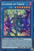 2022 YuGiOh: Battle of Chaos (BACH) - Illusion of Chaos (#BACH-EN034, Secret Rare) (1st Edition, Lightly Played)