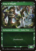 2022 Magic: The Gathering: Kamigawa: Neon Dynasty (NEO) - Fang of Shigeki Showcase (#347, Common) (, Lightly Played)