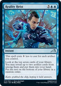 2022 Magic: The Gathering: Kamigawa: Neon Dynasty (NEO) - Reality Heist (#75, Uncommon) (, Near Mint)