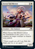 2022 Magic: The Gathering: Kamigawa: Neon Dynasty (NEO) - Seven Tail Mentor (#36, Common)