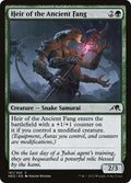 2022 Magic: The Gathering: Kamigawa: Neon Dynasty (NEO) - Heir of the Ancient Fang (#191, Common)