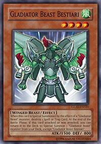 2007 YuGiOh: Gladiator's Assault (GLAS) - Gladiator Beast Bestiari (#GLAS-EN020, Common) (1st Edition, Near Mint)