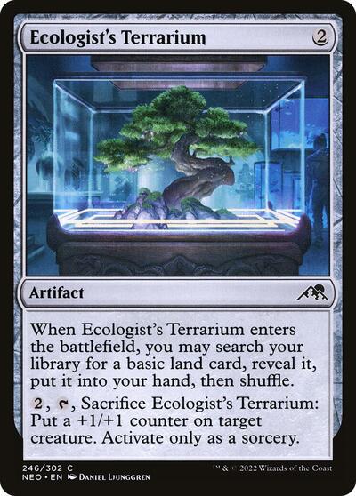 2022 Magic: The Gathering: Kamigawa: Neon Dynasty (NEO) - Ecologists Terrarium (#246, Common) (, Lightly Played)