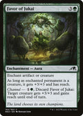 2022 Magic: The Gathering: Kamigawa: Neon Dynasty (NEO) - Favor of Jukai (#184, Common)