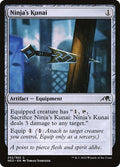 2022 Magic: The Gathering: Kamigawa: Neon Dynasty (NEO) - Ninjas Kunai (#252, Common)