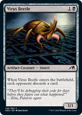 2022 Magic: The Gathering: Kamigawa: Neon Dynasty (NEO) - Virus Beetle (#128, Common) (, Lightly Played)
