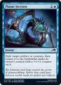 2022 Magic: The Gathering: Kamigawa: Neon Dynasty (NEO) - Planar Incision (#72, Common) (, Lightly Played)