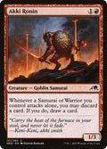 2022 Magic: The Gathering: Kamigawa: Neon Dynasty (NEO) - Akki Ronin (#131, Common)