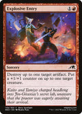 2022 Magic: The Gathering: Kamigawa: Neon Dynasty (NEO) - Explosive Entry (#139, Common) (, Lightly Played)