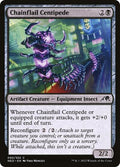 2022 Magic: The Gathering: Kamigawa: Neon Dynasty (NEO) - Chainflail Centipede (#90, Common)