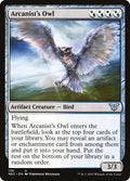2022 Magic: The Gathering: Commander: Kamigawa: Neon Dynasty (NEC) - Arcanists Owl (#135, Uncommon) (, Near Mint)