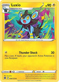 2022 Pokemon: SWSH09: Brilliant Stars (SWSH09) - Luxio (#050/172, Uncommon) (, Near Mint)