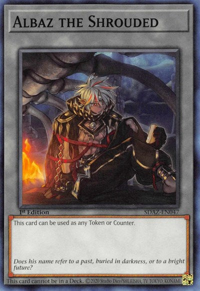 2022 YuGiOh: Structure Deck: Albaz Strike (SDAZ) - Albaz the Shrouded (#SDAZ-EN047, Common) (1st Edition, Near Mint)