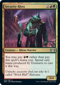 2022 Magic: The Gathering: Streets of New Capenna (SNC) - Security Rhox (#220, Uncommon) (, Near Mint)