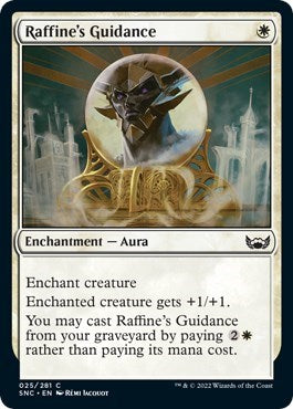 2022 Magic: The Gathering: Streets of New Capenna (SNC) - Raffines Guidance (#25, Common) (, Near Mint)