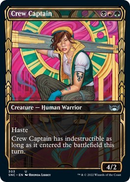 2022 Magic: The Gathering: Streets of New Capenna (SNC) - Crew Captain Showcase (#303, Uncommon) (, Near Mint)