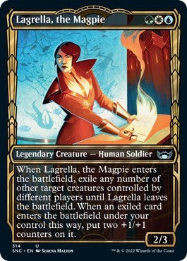 2022 Magic: The Gathering: Streets of New Capenna (SNC) - Lagrella the Magpie Showcase (#314, Uncommon) (, Lightly Played)