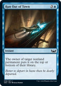 2022 Magic: The Gathering: Streets of New Capenna (SNC) - Run Out of Town (#58, Common) (, Near Mint)