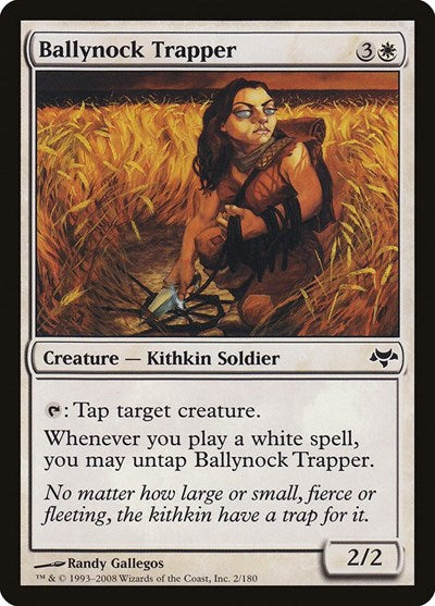 2008 Magic: The Gathering: Eventide (EVE) - Ballynock Trapper (#2, Common) (, Near Mint)