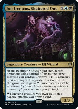 2022 Magic: The Gathering: Commander Legends: Battle for Baldur's Gate (CLB) - Jon Irenicus Shattered One (#278, Rare) (Foil, Near Mint)