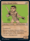 2022 Magic: The Gathering: Commander Legends: Battle for Baldur's Gate (CLB) - Erinis Gloom Stalker Showcase (#407, Uncommon) (Foil, Near Mint)