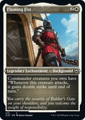 2022 Magic: The Gathering: Commander Legends: Battle for Baldur's Gate (CLB) - Flaming Fist Foil Etched (#474, Common) (Foil, Near Mint)