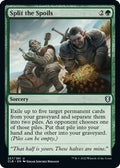 2022 Magic: The Gathering: Commander Legends: Battle for Baldur's Gate (CLB) - Split the Spoils (#257, Uncommon) (Foil, Near Mint)