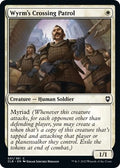 2022 Magic: The Gathering: Commander Legends: Battle for Baldur's Gate (CLB) - Wyrms Crossing Patrol (#51, Common) (Foil, Near Mint)