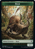 2022 Magic: The Gathering: Commander Legends: Battle for Baldur's Gate (CLB) - Boar Token (#12, T) (, Near Mint)