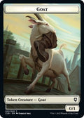 2022 Magic: The Gathering: Commander Legends: Battle for Baldur's Gate (CLB) - Goat Token (#1, T) (, Near Mint)