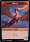2022 Magic: The Gathering: Commander Legends: Battle for Baldur's Gate (CLB) - Dragon Token (#11, T) (, Near Mint)