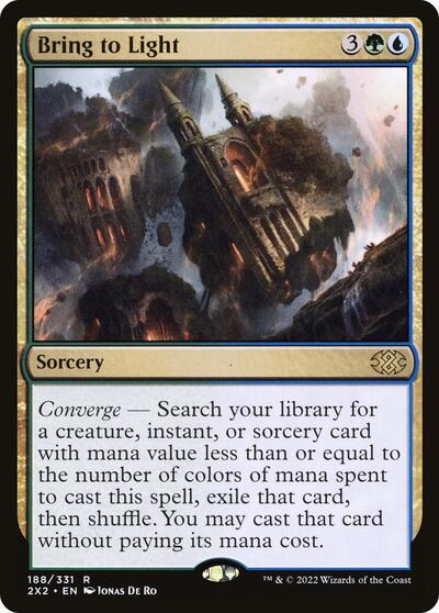 2022 Magic: The Gathering: Double Masters 2022 (2X2) - Bring to Light (#188, Rare) (, Near Mint)
