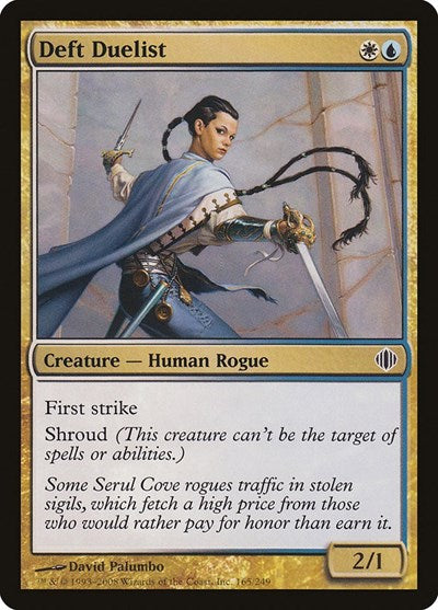 2008 Magic: The Gathering: Shards of Alara (ALA) - Deft Duelist (#165, Common) (, Near Mint)