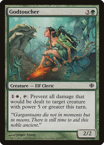 2008 Magic: The Gathering: Shards of Alara (ALA) - Godtoucher (#133, Common) (, Lightly Played)
