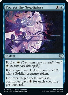 2022 Magic: The Gathering: Dominaria United (DMU) - Protect the Negotiators (#62, Uncommon) (, Lightly Played)