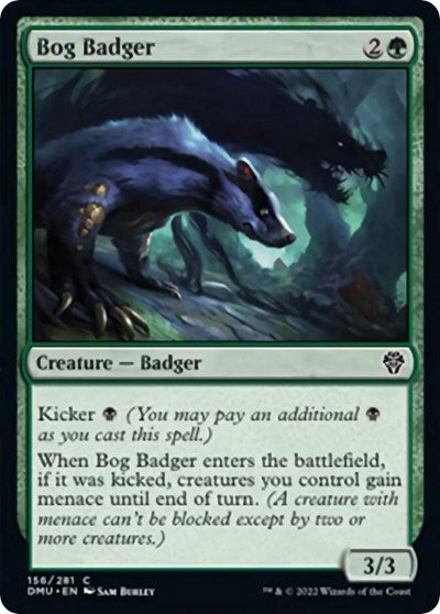 2022 Magic: The Gathering: Dominaria United (DMU) - Bog Badger (#156, Common) (, Near Mint)