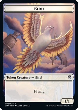 2022 Magic: The Gathering: Dominaria United (DMU) - Bird Token 002 (#2, T) (, Near Mint)