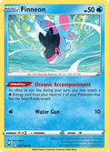 2022 Pokemon: SWSH11: Lost Origin (SWSH11) - Finneon (#040/196, Common) (, Near Mint)