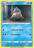 2022 Pokemon: SWSH11: Lost Origin (SWSH11) - Snover (#042/196, Common) (, Near Mint)
