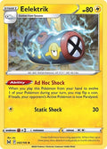 2022 Pokemon: SWSH11: Lost Origin (SWSH11) - Eelektrik (#060/196, Uncommon) (, Near Mint)