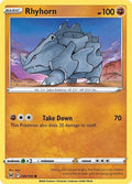2022 Pokemon: SWSH11: Lost Origin (SWSH11) - Rhyhorn (#089/196, Common) (, Near Mint)