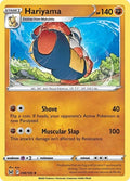 2022 Pokemon: SWSH11: Lost Origin (SWSH11) - Hariyama (#098/196, Uncommon) (, Near Mint)