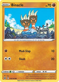 2022 Pokemon: SWSH11: Lost Origin (SWSH11) - Binacle (#106/196, Common) (, Near Mint)